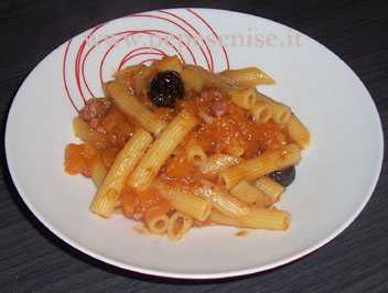 SEDANI CON RAGU' DI ZUCCA